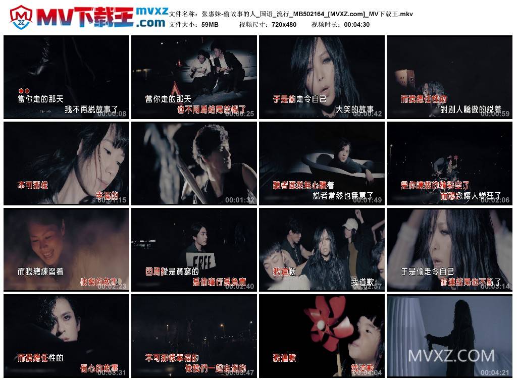 张惠妹-偷故事的人_国语_流行_MB502164